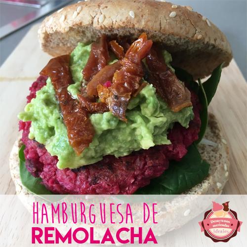hamburguesa de remolacha
