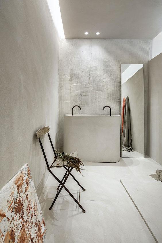 Casa Decor 2021 #bathroom #estudioquerencia #microcemento