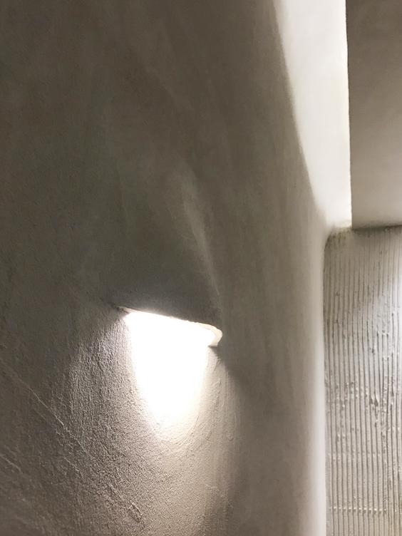 #iluminacion #lamparaempotrada #microcemento