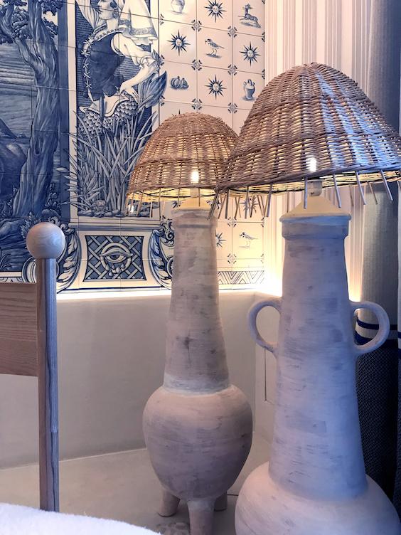 Lamparas artesanales en casa decor