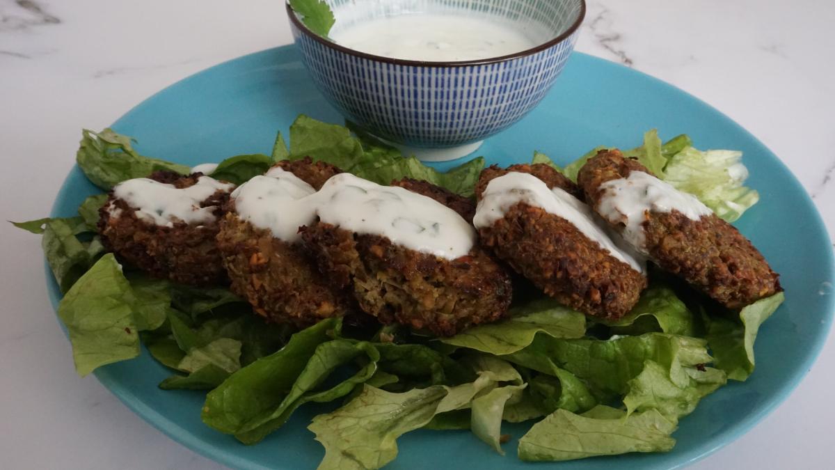 Falafel de habas tiernas