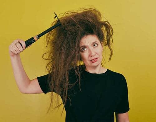 Encrespamiento del pelo