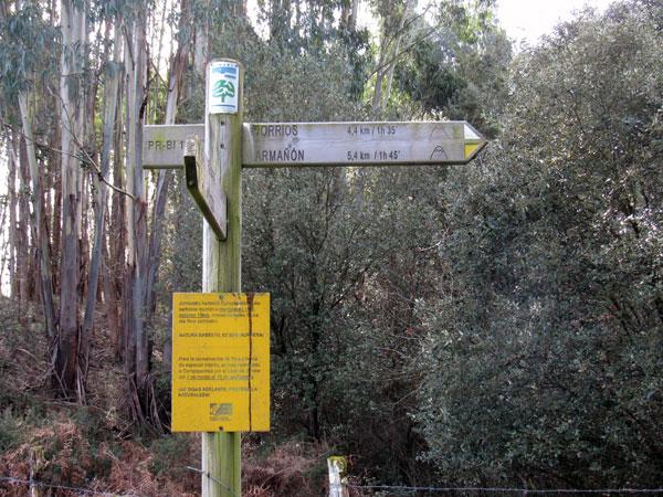 Entramos en zona restringida. Si no son fechas, mejor no pasar.