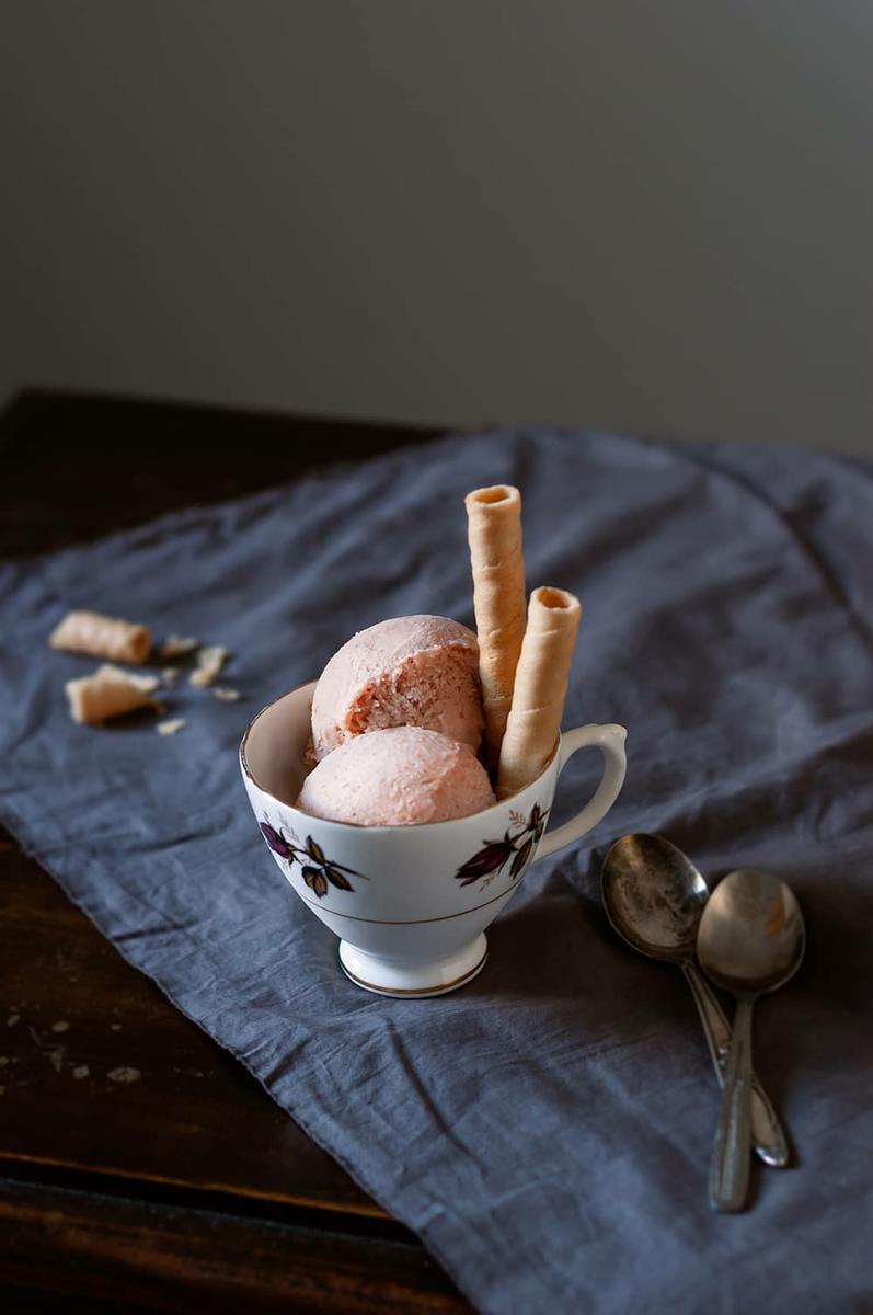 Receta de Helado de membrillo