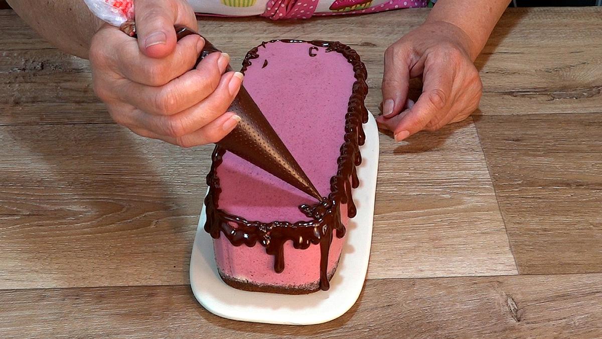 TARTA DE CEREZAS Y CHOCOLATE, RECETA FÁCIL SIN HORNO - Foto 17