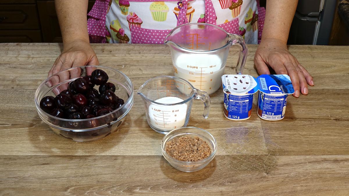 TARTA DE CEREZAS Y CHOCOLATE, RECETA FÁCIL SIN HORNO - Foto 4