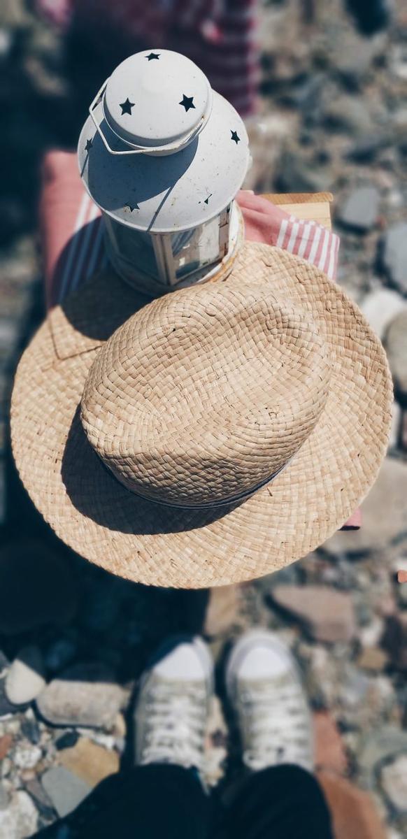 un rincón en la playa