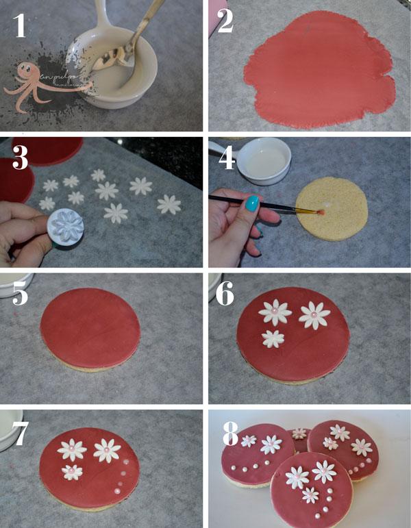 galletas con fondant