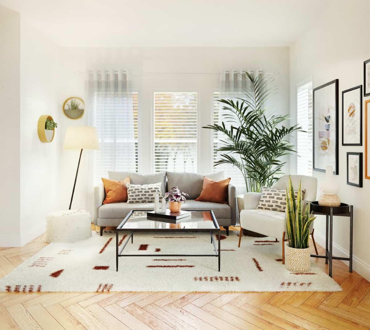 claves para decorar paredes de un salon pequeno