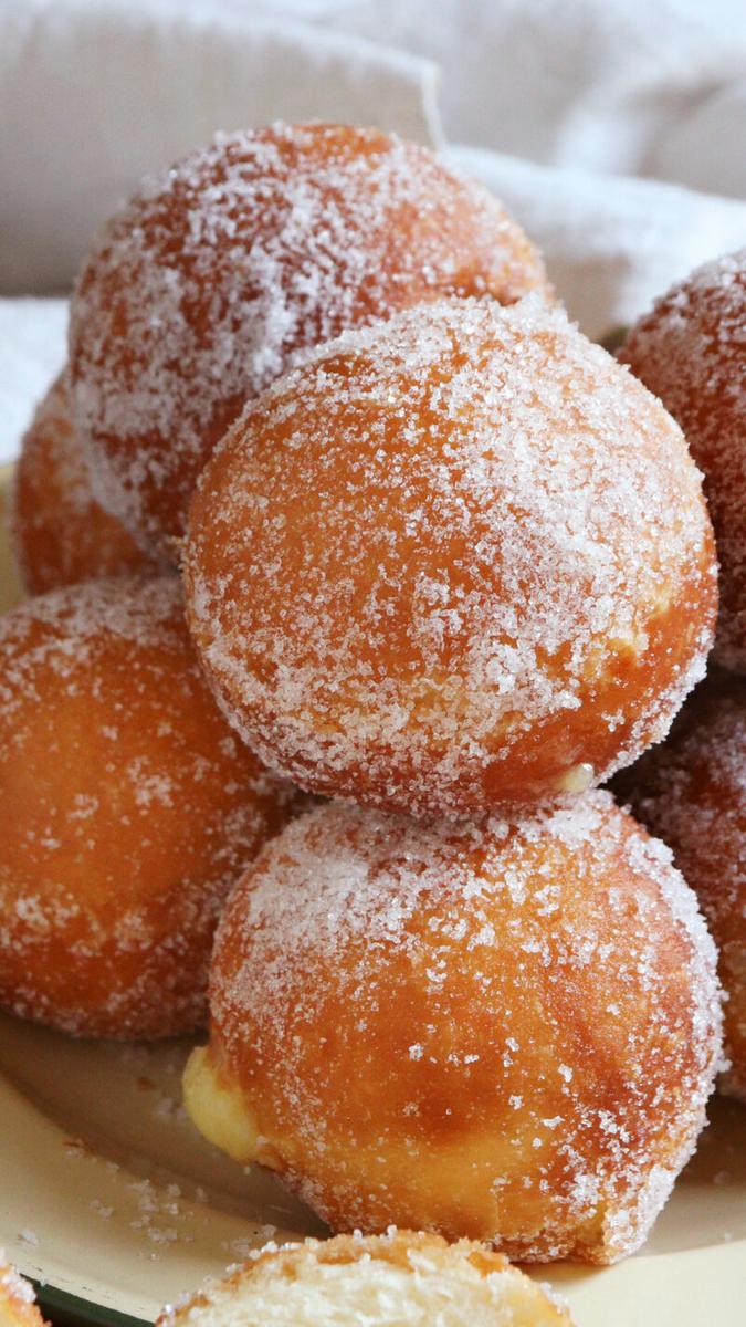 berlinesas bolas de fraile rellenas donuts