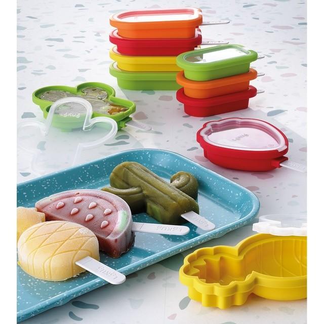 Como utilizar moldes de silicona para helados