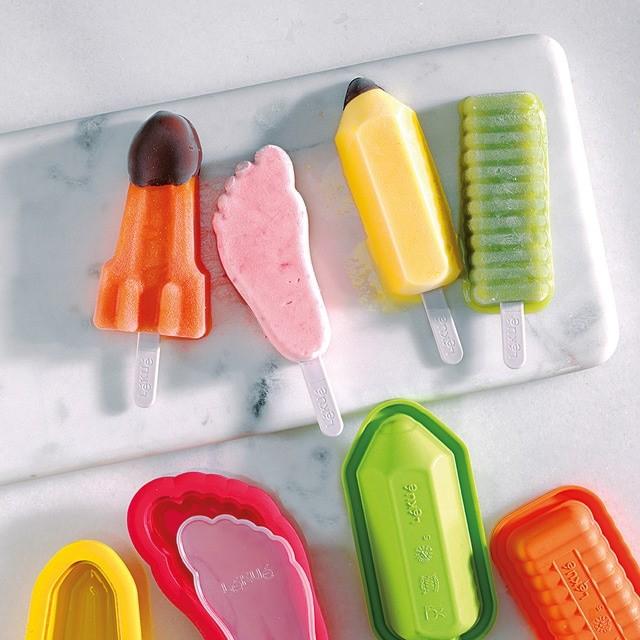 Como utilizar moldes de silicona para helados