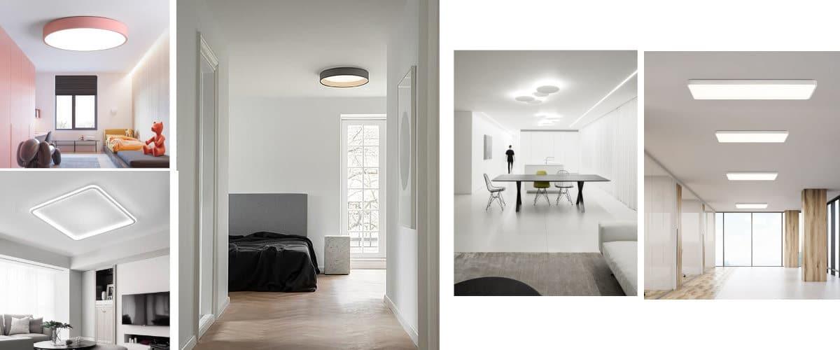 Plafones, la alternativa a los focos empotrados