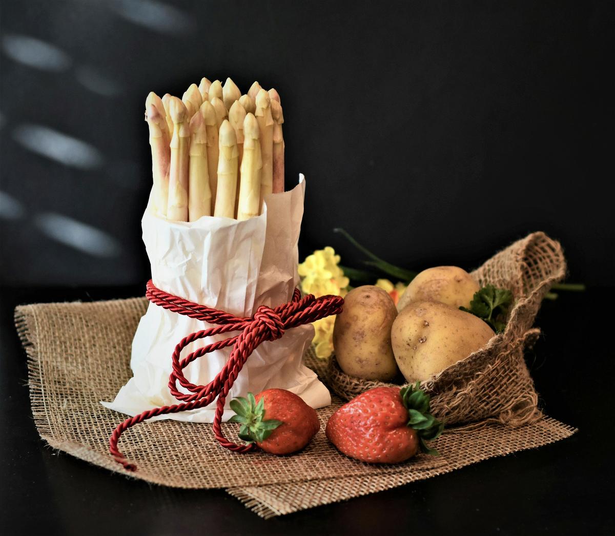 yemas de espárragos