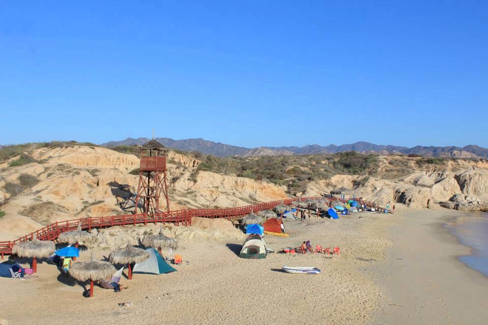 Acampar en Cabo Pulmo