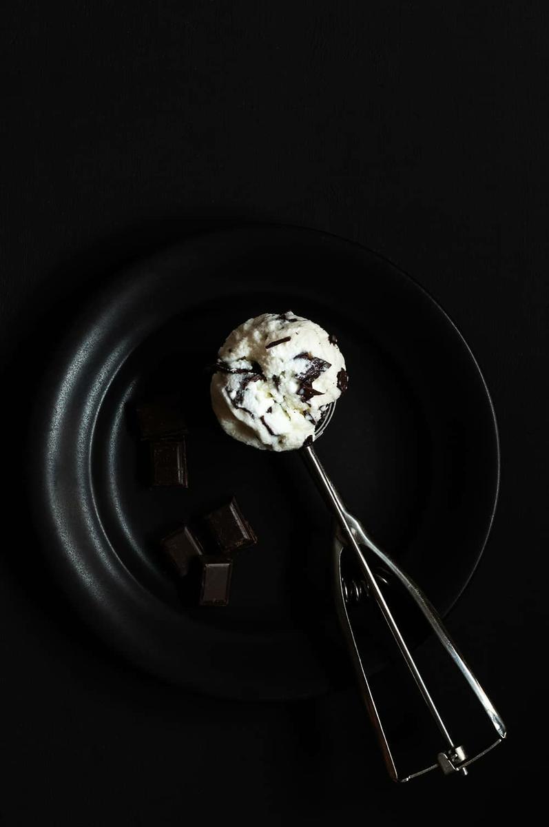 Receta de Helado de Stracciatella