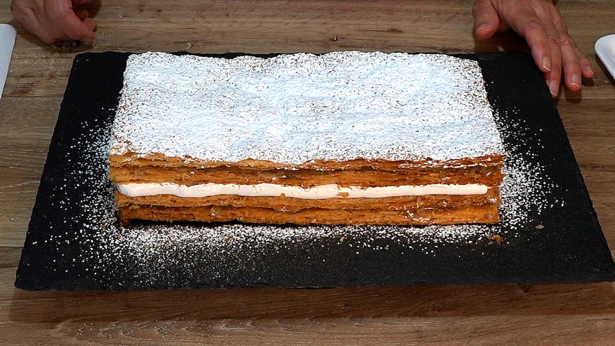 MILHOJAS DE HOJALDRE CON MERENGUE Y CABELLO DE ÁNGEL - Foto 12