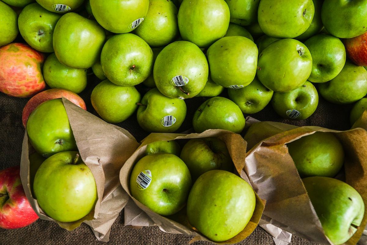 manzanas verdes