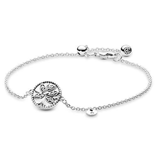 Pandora Mujer plata Pulsera charm 597776CZ-18