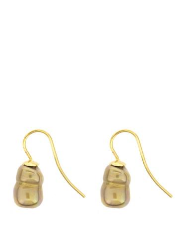 Pertegaz Pendientes Perlas de Mallorca Verde