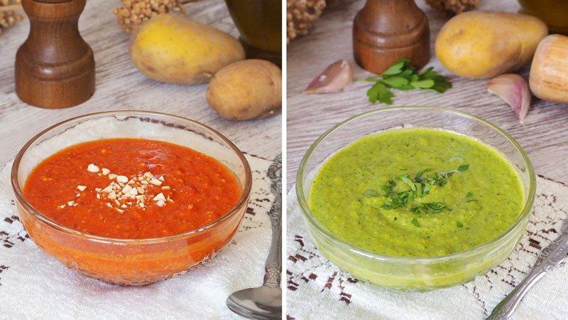 recetas salsas mojo rojo y mojo verde