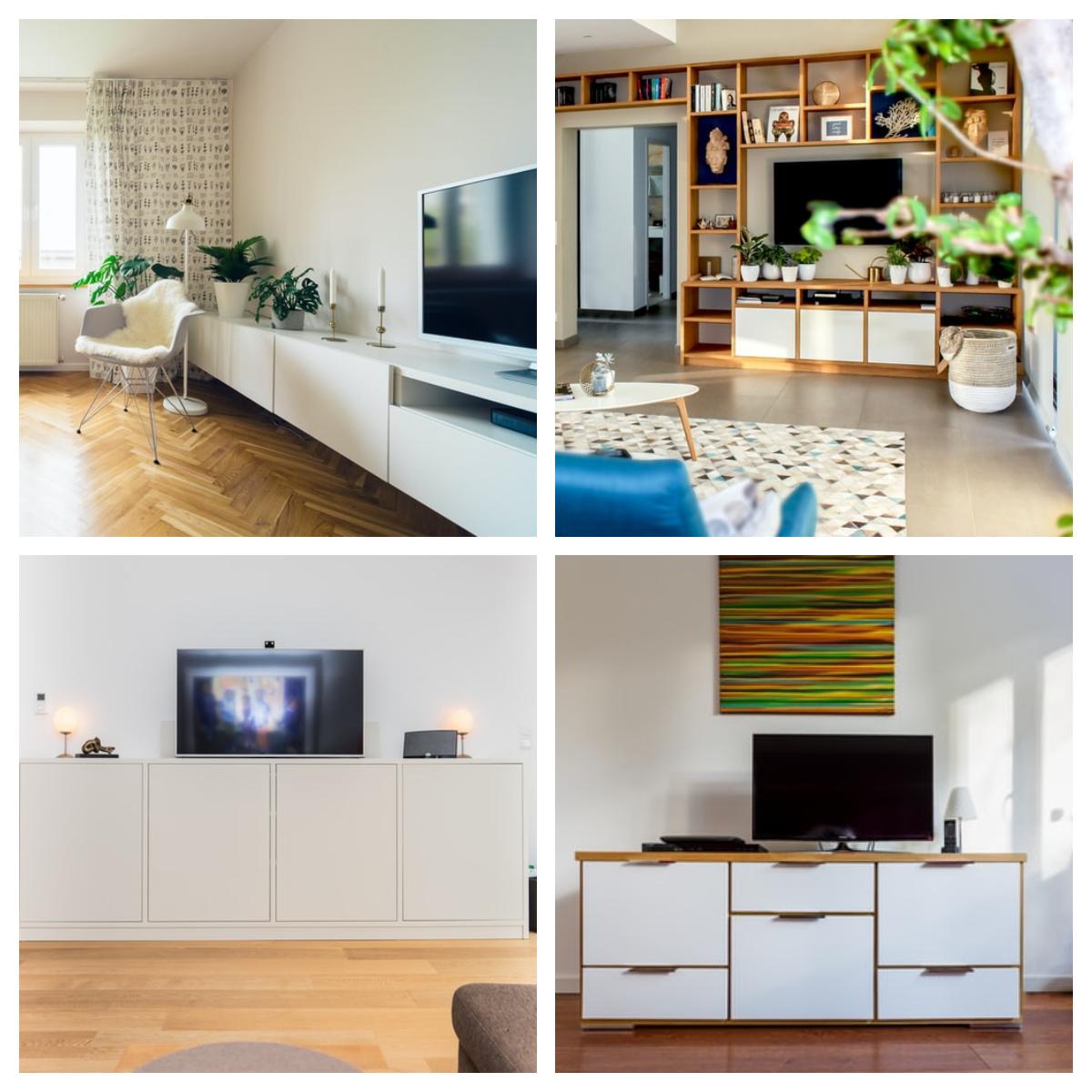 Muebles de TV altos | Decoración