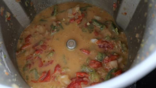 Una vez preparada la vertemos en un bol