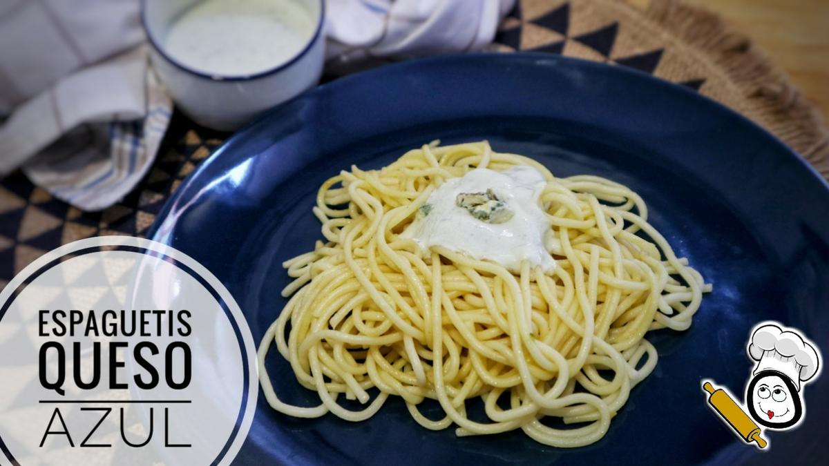 Cómo hacer la receta de espaguetis con queso azul en Mambo de Cecotec