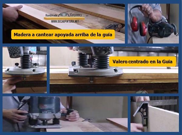 Cantear con Router o Trompo