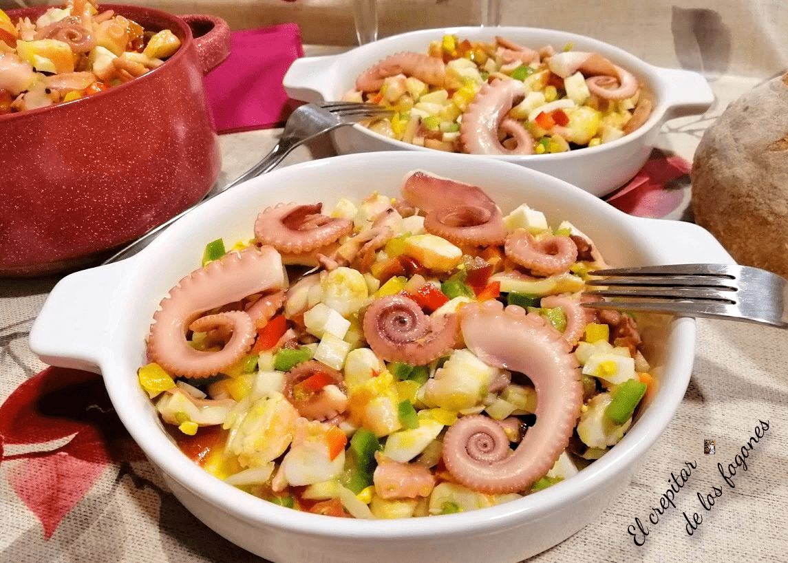 salpicón de pulpo