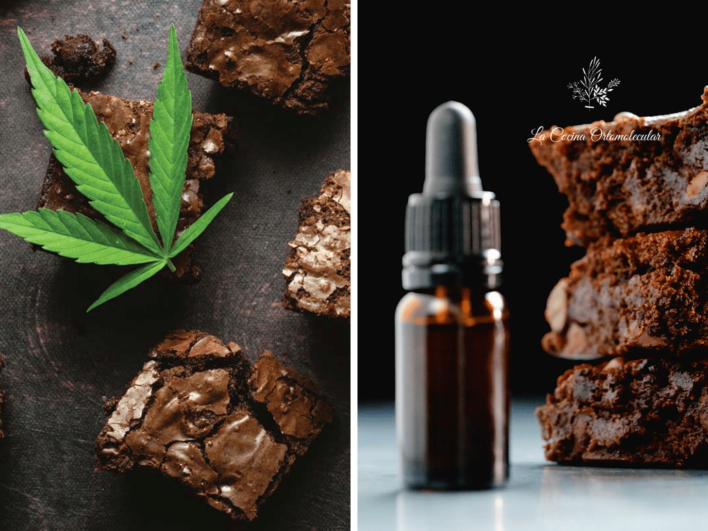 Brownie con CBD