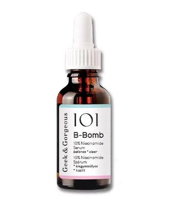 Serum Niacinamida 10% y Zinc 1% B-Bomb de Geek & Gorgeus