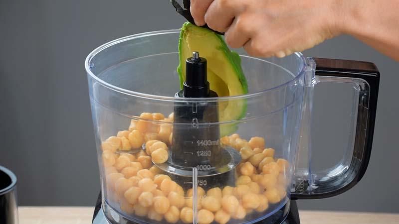 hummus de aguacate