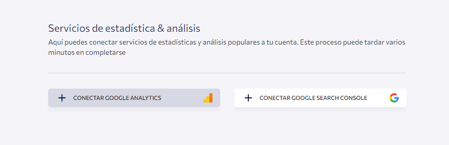 Añadiendo nuevo sitio web - Servicios de estadística y análisis Se Ranking