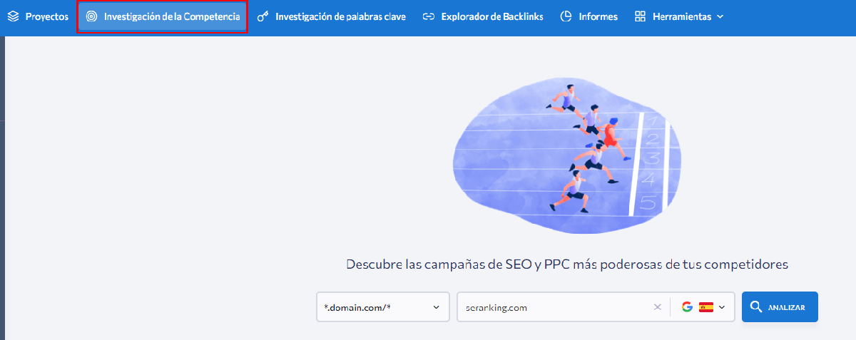 investigacion competencia seranking