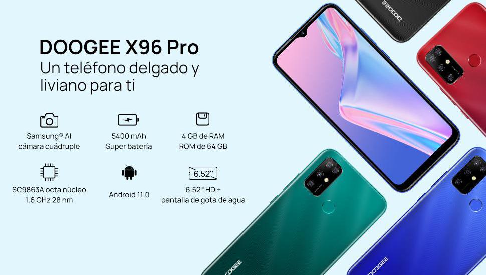 DOOGEE X96 Pro - Especificaciones