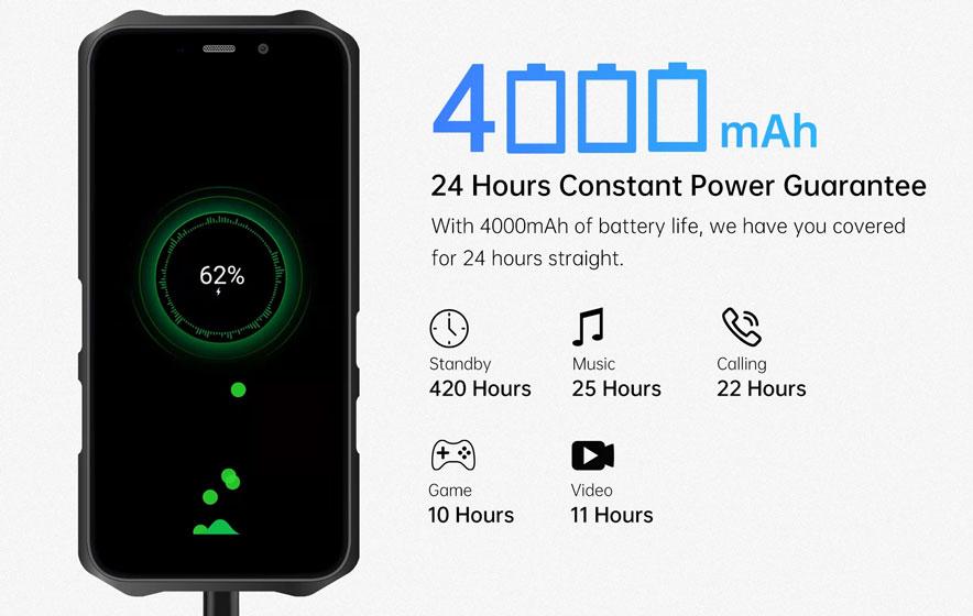 OUKITEL WP12 - Batería