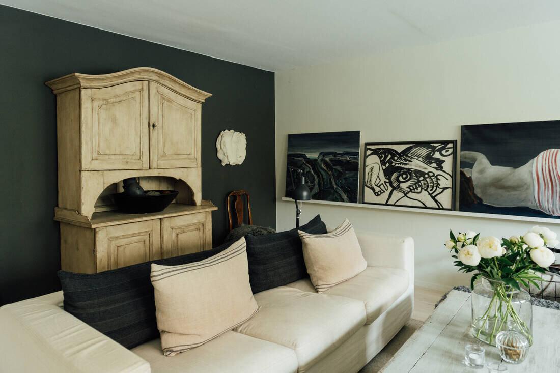 Decoración con un estilo nórdico vintage.