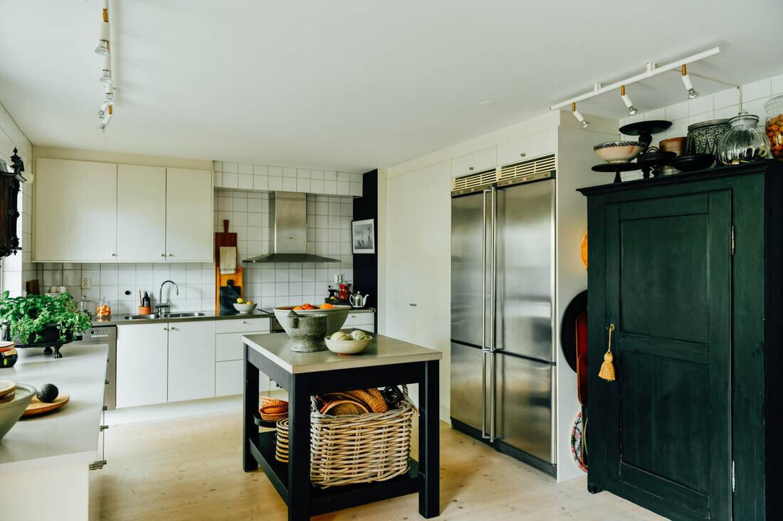 Decoración con un estilo nórdico vintage.