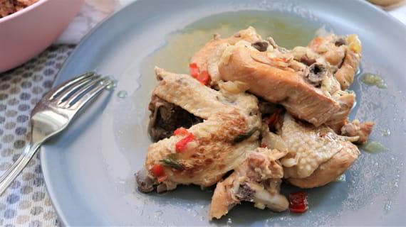 Como hacer la receta tradicional de pollo en salsa