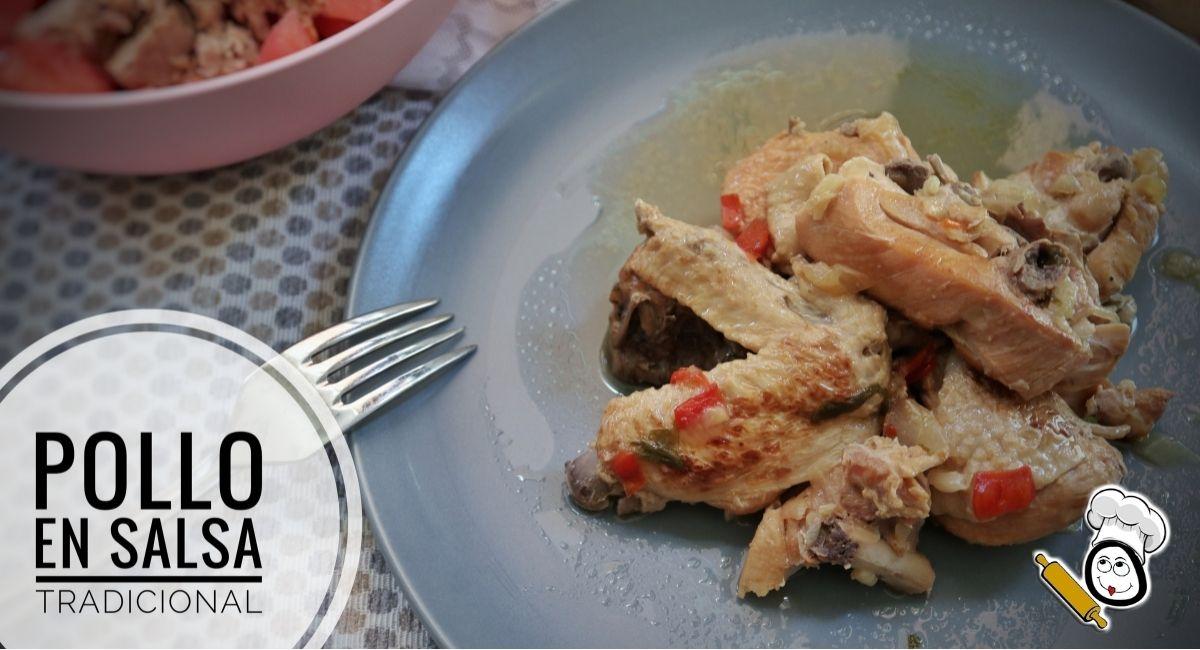 Como hacer la receta de pollo en salsa con la receta tradicional