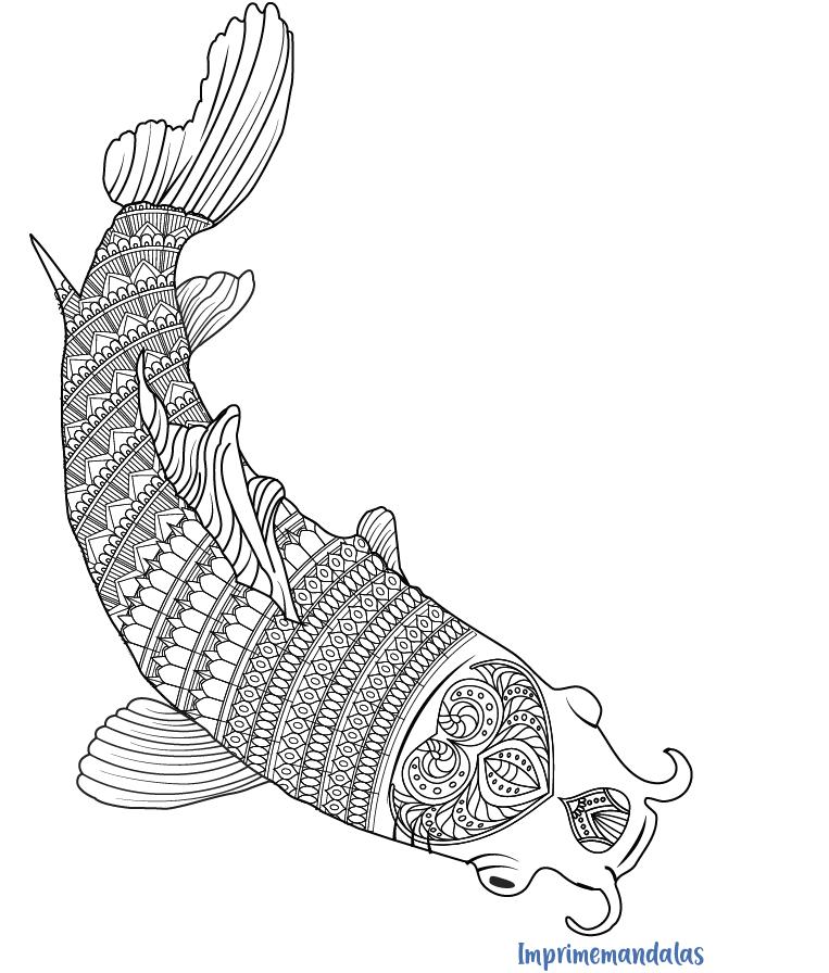mandalas de animales para colorear