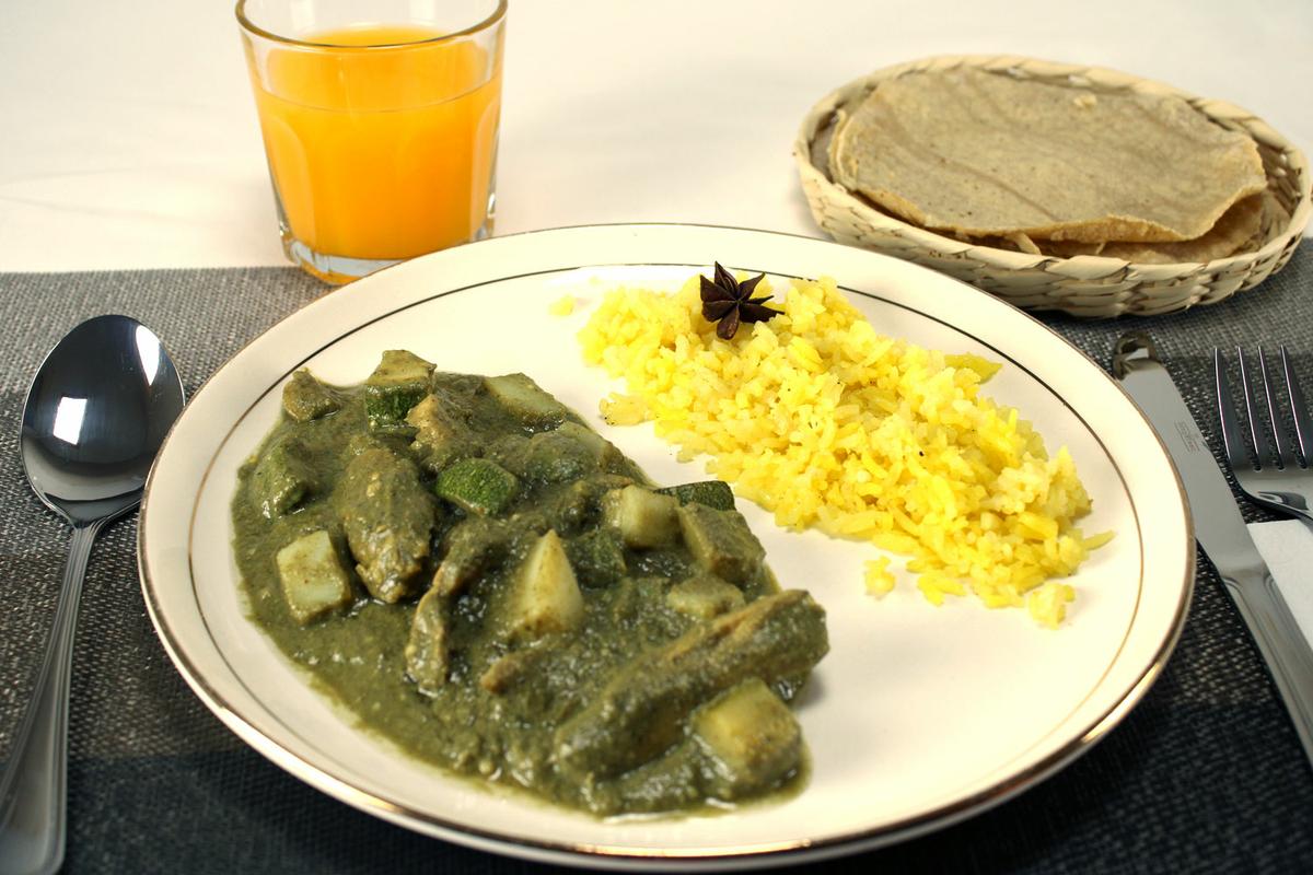 mole verde receta de la abuela