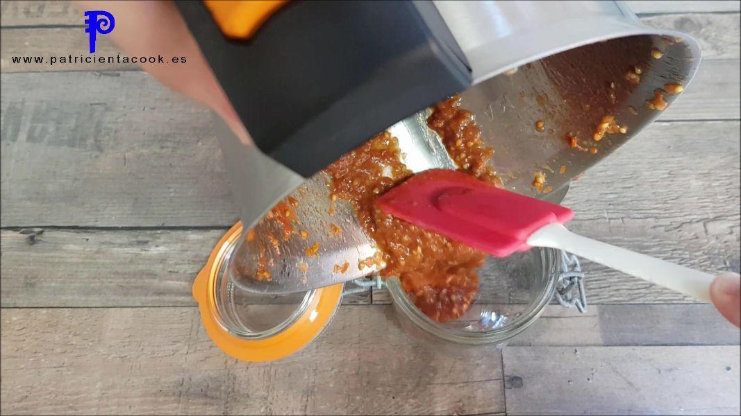 mermelada de tomate sin azúcar en mycook touch