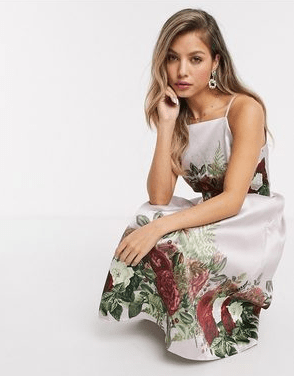 vestidos de fiesta estampados