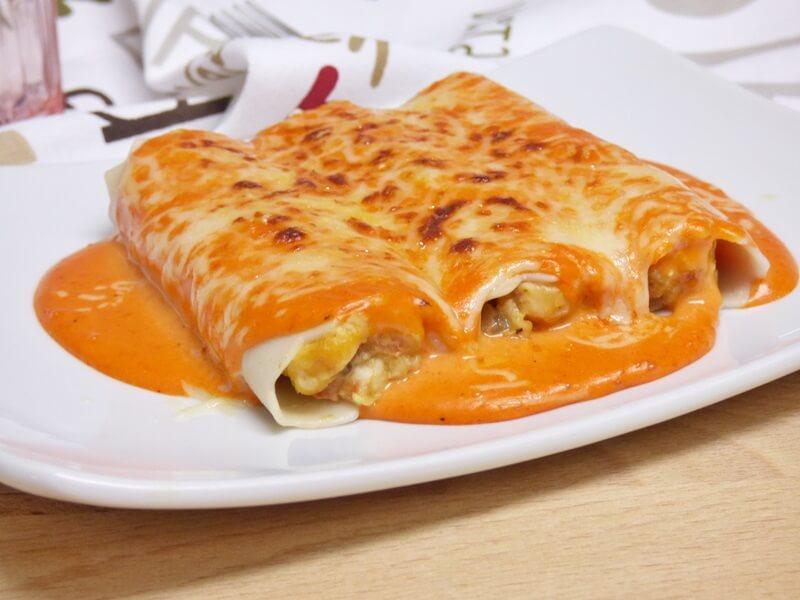 canelones de atún