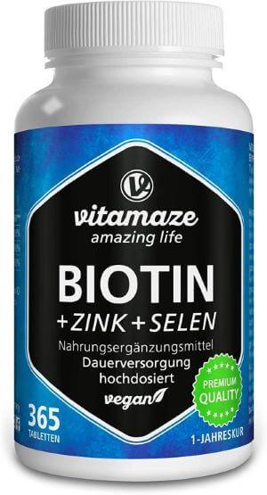 Vitamaze Biotin + Zinc + Selenio