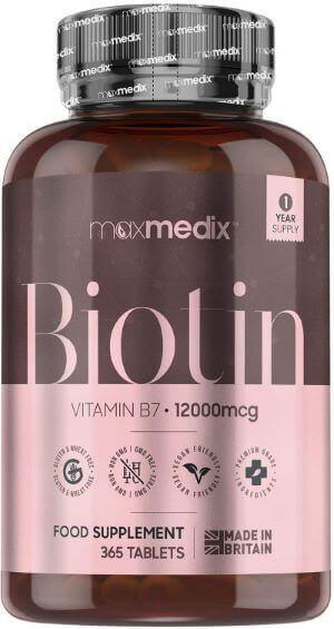 MaxMedix Biotin 12 000 mcg