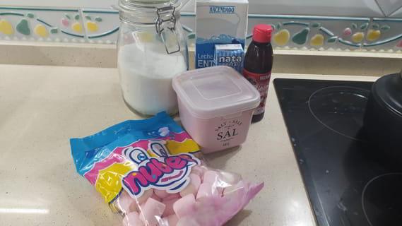 Los ingredientes necesarios para hacer la receta de helado casero