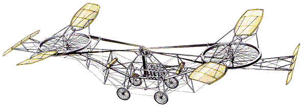 ¿Quién inventó el Helicóptero y en año? 2